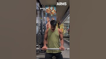 REVERSE GRIP BICEPS 💪 Fitnessmamun