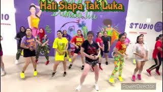 DJ HATI SIIAPA YANG LUKA DAN TAKKAN KECEWA || SENAM KREASI || CHOREO ZIN LIU