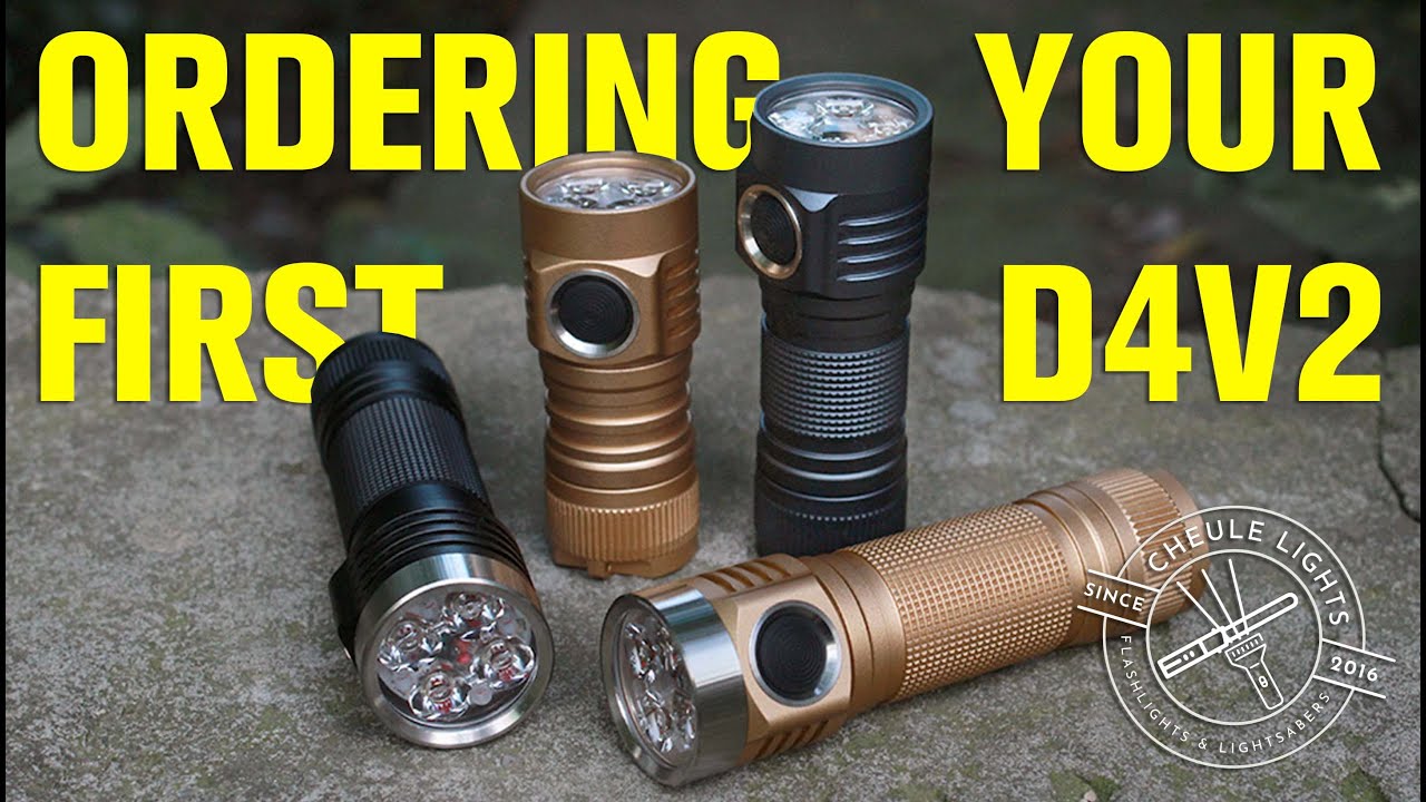 Ordering your first D4V2 from Hank Wang at YouTube