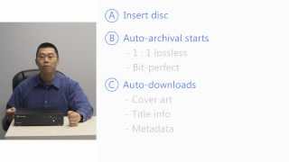 Vidabox Liivnas Blu-Ray, Dvd, Cd Storage Archiving Juke Box System