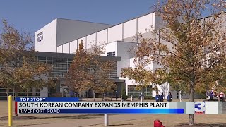 Company announces 240 new jobs, $150 million investment in Memphis
