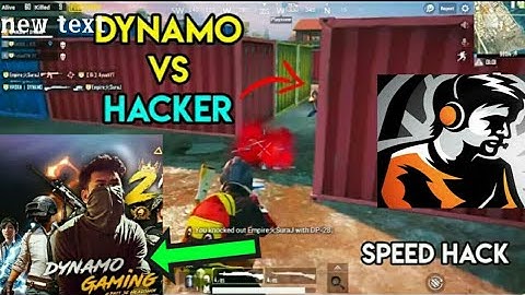 DYNAMO VS HACKER AGAIN IN PUBG | DYNAMO VS SPEED HACKER | WHO WILL WIN?