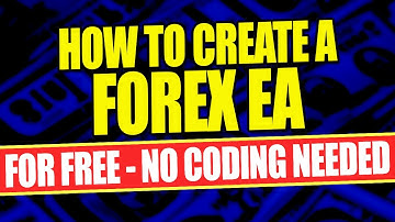 How to create a forex trading robot EA no coding skills - Create a MA cross forex robot EA free