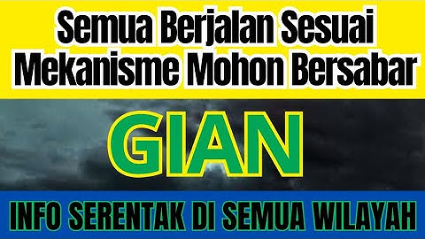 Semua Berjalan Sesuai Mekanisme Mohon Bersabar