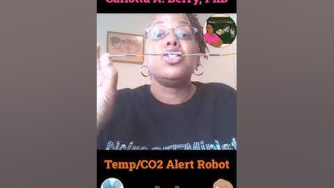 Temperature and CO2 alert robot with SparkFun Qwiic Connect Sensors - Part 1 - #NoireSTEMinist ✊🏿🤖✊🏾