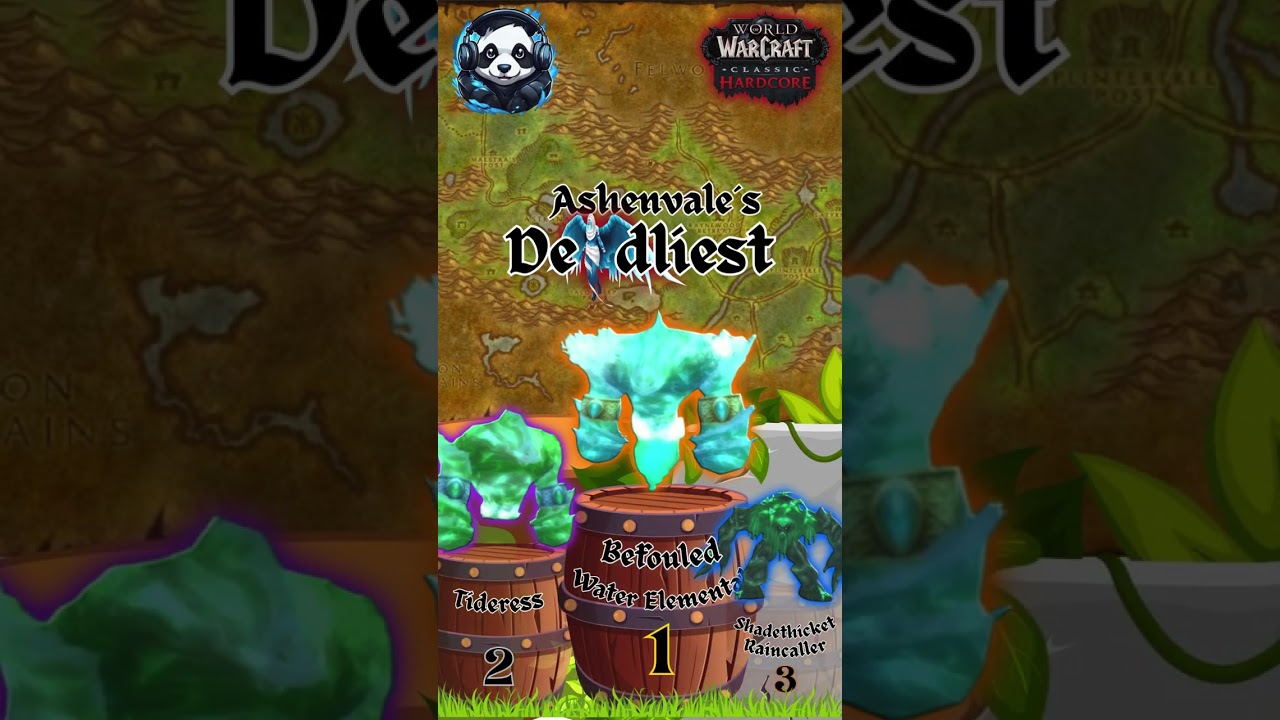 🌲 Discover Ashenvale’s Deadliest Monsters in WoW Classic! 🌊