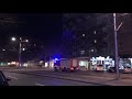 Fire-rescue pumper responding during the night | Vatrogasno-spasilačka brigada Beograd