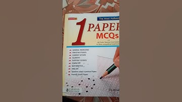 1 paper MCQS for Ppsc \\Fpsc