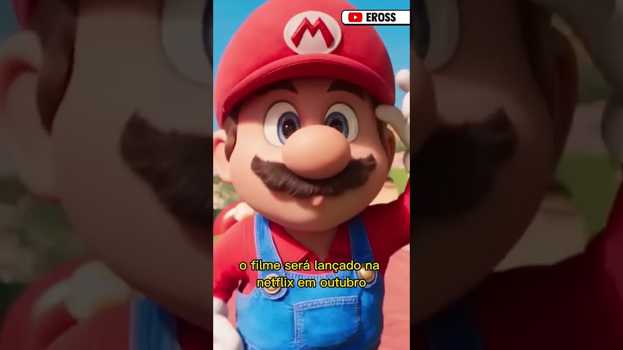 Quando o filme do SUPER MARIO BROS. vai chegar na NETFLIX? 