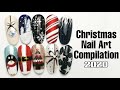 NAIL ART: Christmas Nail Art Compilation 10 Designs