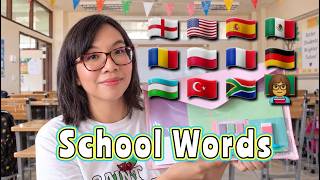 ASMR Back to School ✏️ School Items in Different Languages 📚 Soft Speaking & FAST Tapping screenshot 5
