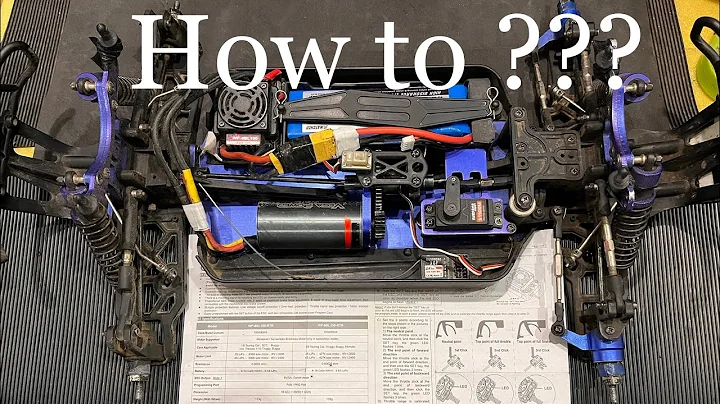 How to Program an ESC without Program card   #rc #hobbywingesc #hobbywing #rchobby #esc