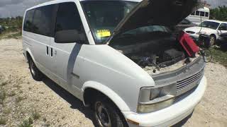 2000 Chevy Astro Van Lot Bidera Hollywood