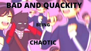 BadBoyHalo and Quackity being CHAOTIC for 19 Minutes