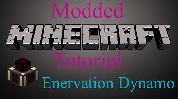 Modded Minecraft Tutorial - Enervation Dynamo