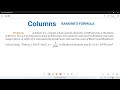 Columns:14//Numerical Problem//comparison of Rankin's and Euler's Formula