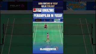 Calon bintang, M Yusuf bersinar di Macau Open! #badminton #bwf #macauopen2026