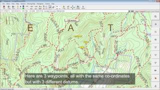 Oziexplorer Mixed datum