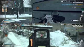 COD: Ghosts; DOM on Whiteout (Split-Screen) 7-7-14