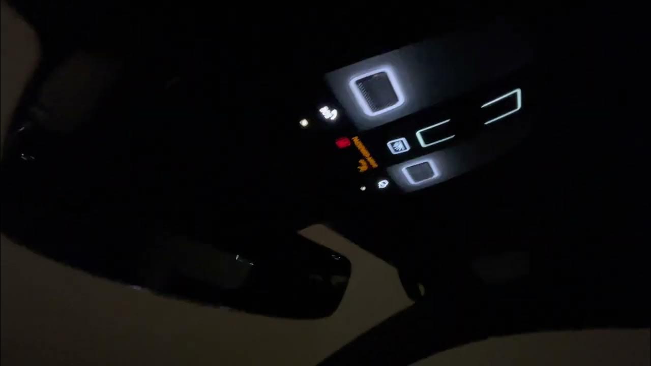 Volvo XC40 Recharge interior lights (pretty sweet!!!) VolvoMike YouTube