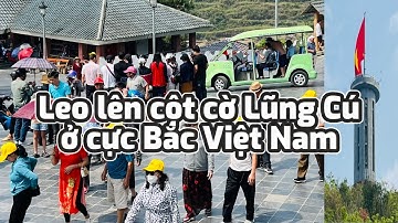 CỘT CỜ LŨNG CÚ Ở HUYỆN ĐỒNG VĂN, CỰC BẮC BIÊN GIỚI VN. #dulichvietnam #dulichhagiang #dongvan
