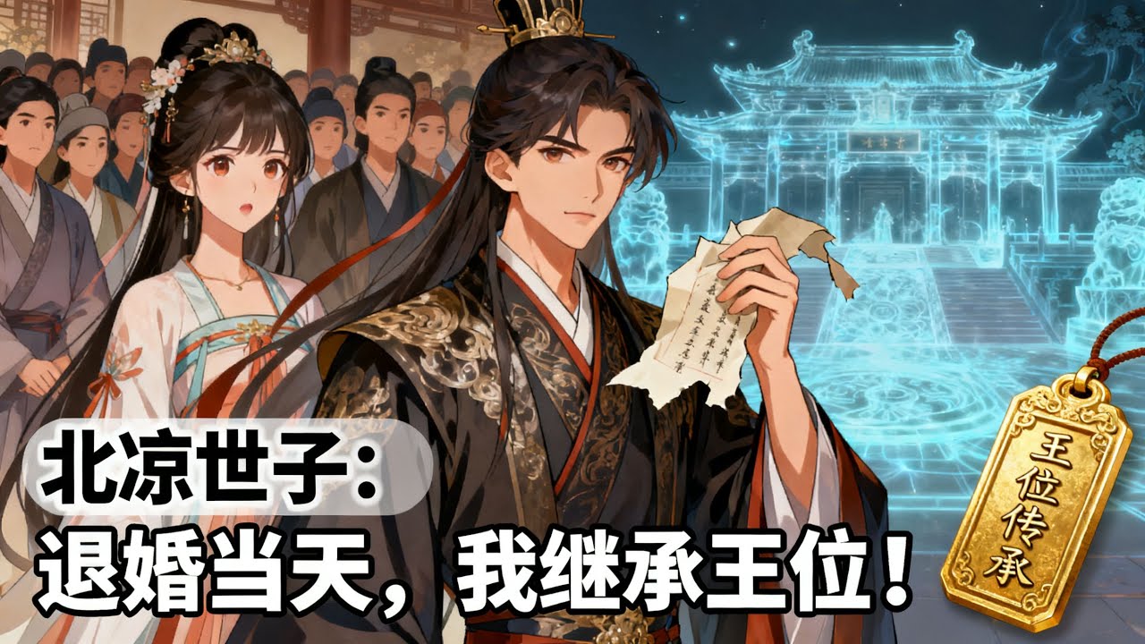 《北涼世子：退婚當天，我繼承王位！》被未婚妻當衆羞辱退婚，還污衊我斂財，我撕毀婚書轉身回北涼，卻發現父母留給我的是整個北涼王位！#历史#玄幻#小说