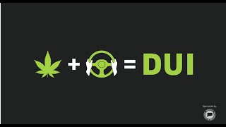 CT DOT "Driving High= DUI- Wasted" (Cannabis Impairment)