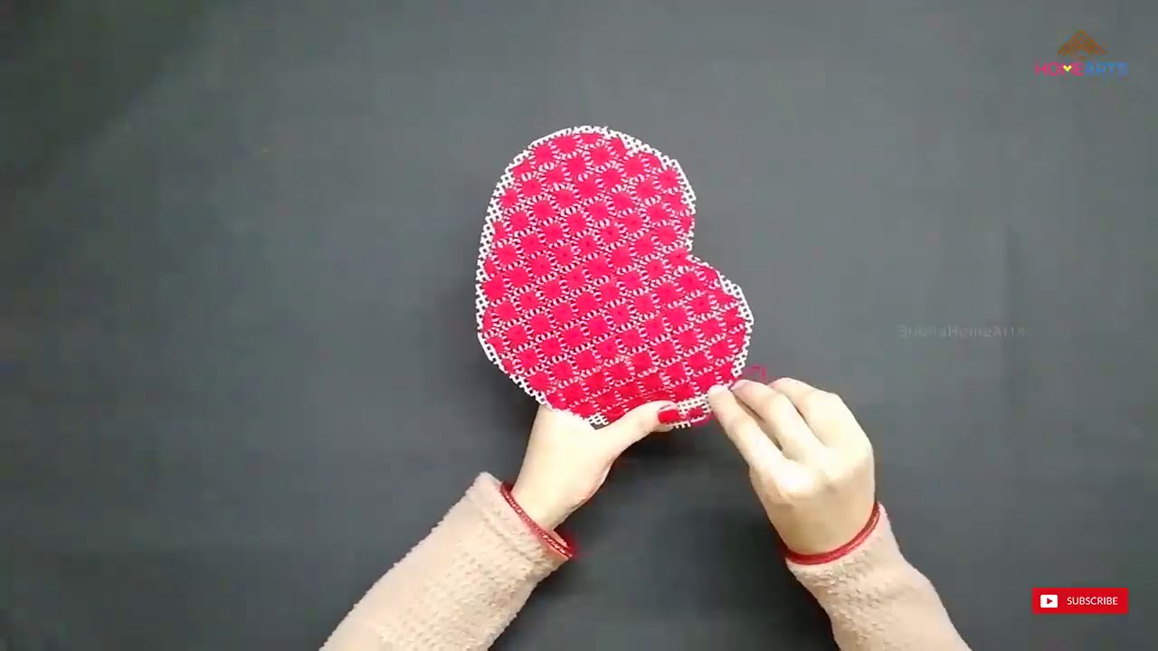 How to make wall hanging using wool and craft net? | #Deoration | DIY #Net Craft