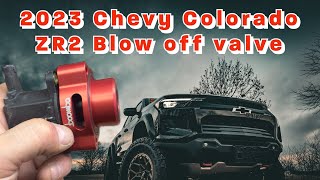 2023 zr2 chevy blow off valve #chevy #chevycoloardo #chevyzr2 #chevycoloardozr2 #zr2 #offroad