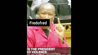 Fearless Malema