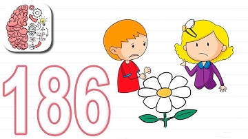 Brain Test Level 186 Walkthrough