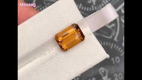 Awesome Citrine Faceted Piece💎 #shorts