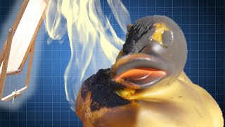 Watch the Sun Melt a Rubber Duck in 1 Minute [UNCUT]