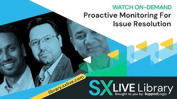 Proactive Monitoring For Issue Resolution: Efficiently Identify & Resolve Issues in Evolving Product