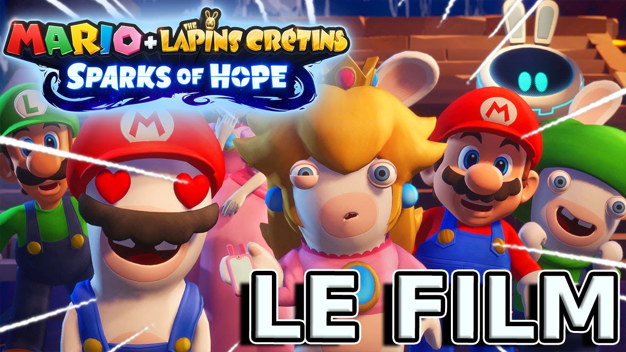 LE FILM 🎬 : Mario + Lapins Crétins SPARKS OF HOPE - YouTube