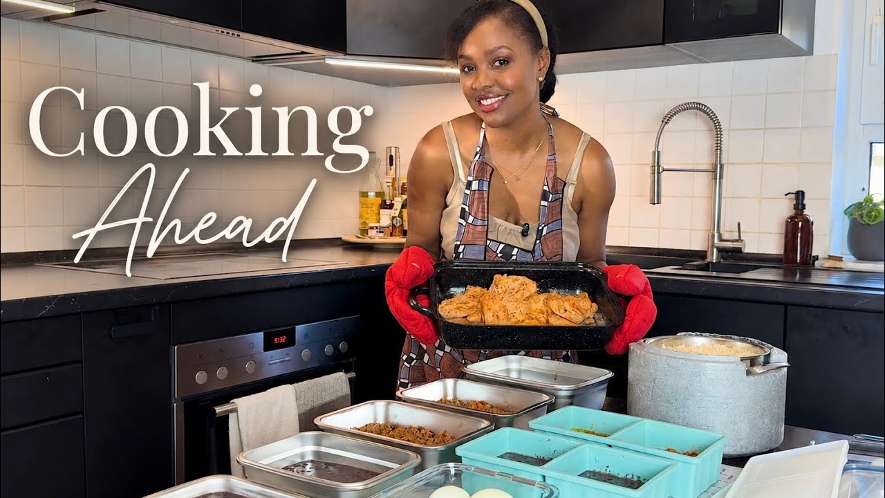 Video thumbnail for Cooking Ahead for an Easier Week | Simple Meals & Homemaking