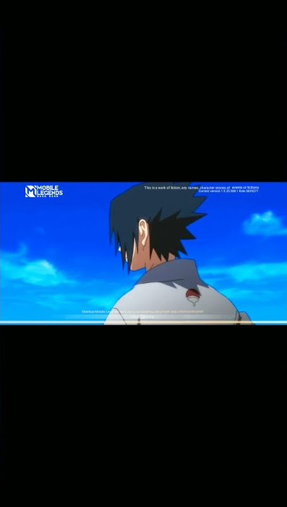 loading screen mobile legends || opening naruto uzumaki | silhouette kana-bone