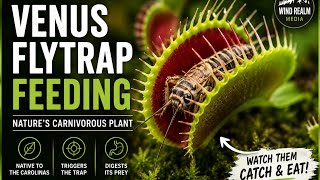 Watch a Venus Flytrap Eat in 4K realtime and slow motion | Nature’s Most Incredible Plant What Is The Weirdest Thing A Venus Flytrap Eats