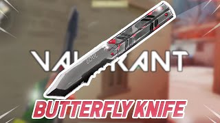 Butterfly Knife - RECON SKIN [Left Hand]  | Valorant