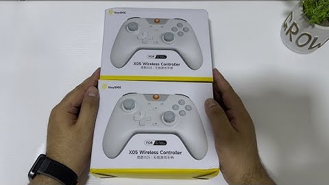 EasySMX X05 Best Budget Hall Effect Wireless Gaming Controller RGB! Unboxing English