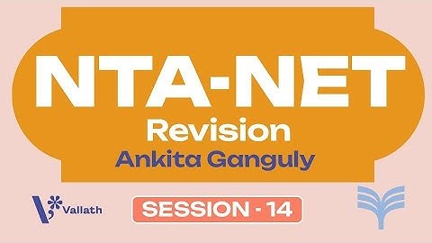 UGC NET Revision | Session 14