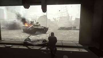 Battlefield 4 Alpha - Gunship Footage