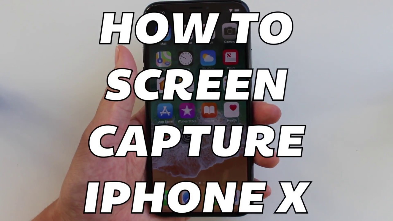 Screenshot With No Home Button On iPhone X 
