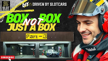 How to make an epic double garage for your Slot Car Track (Part 3)