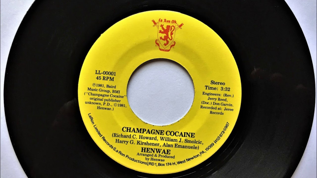 Champagne Cocaine , Henwae , 1981