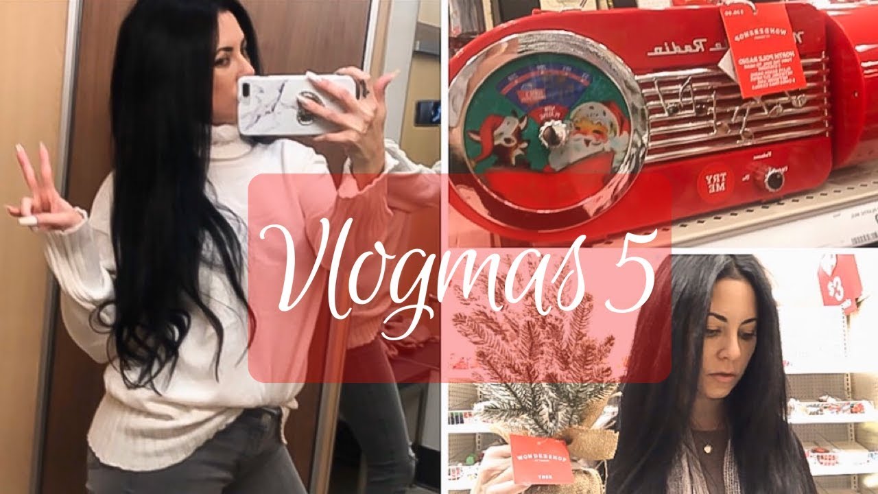 CHRISTMAS SHOPPING AT TARGET 2019: VLOGMAS 5 | Frances Rödrz
