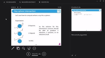 TU Wien Rendering #7 - Ray-Sphere Intersection