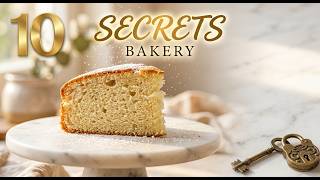 10 Secrets to Making Soft and Fluffy Cakes Like a Bakery