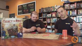 How to play Ticket to Ride l Game Tutorial