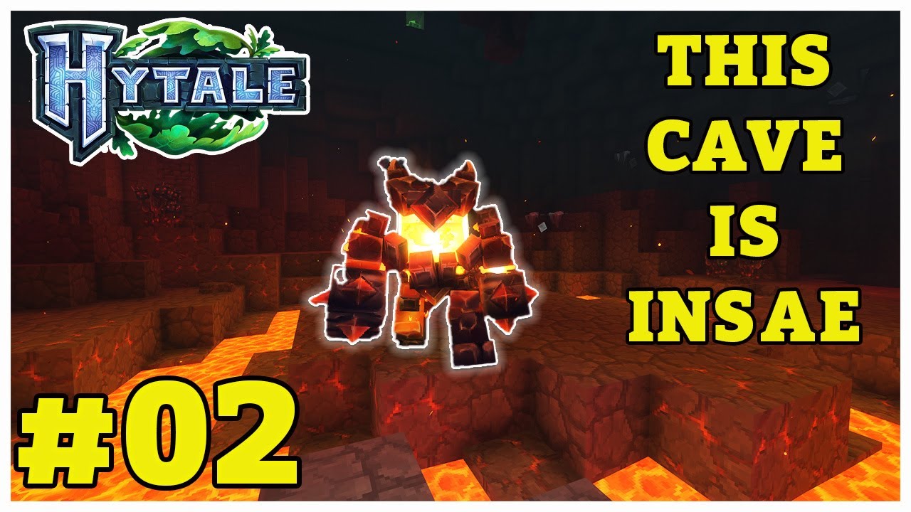Our First Mining Trip & Cave Exploration | Hytale Ep.02